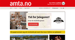 Desktop Screenshot of amta.no